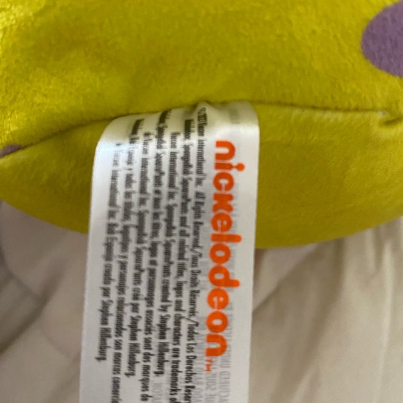 SpongeBob & Patrick Nickelodeon Podpals.They are very soft & cute! BNWT - Picture 7 of 8